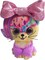Little Bow Pets Large 9" Plush Butterfly Bow Pet (Pink Bow Cat)